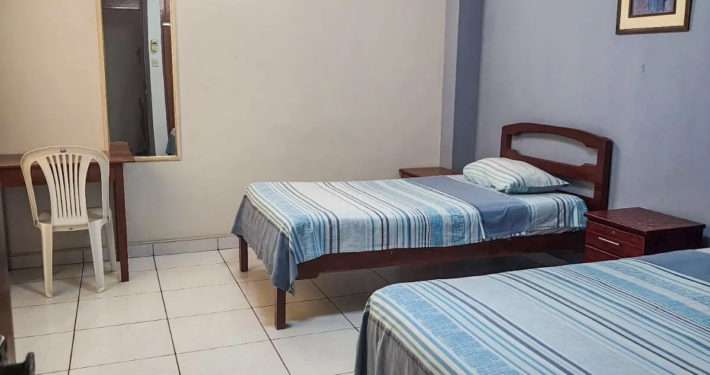 Habitación doble en Hostal Fantasía